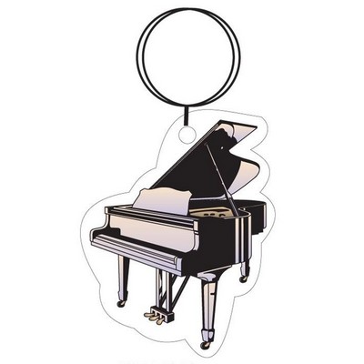 Piano Executive Key Chain w/Mirrored Back (6 Square Inch)