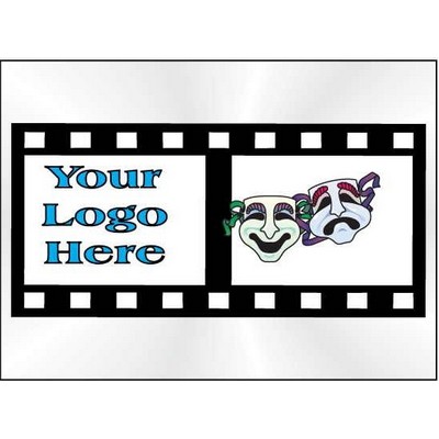Comedy & Tragedy Rectangle Metal Photo Magnet (2"x3")