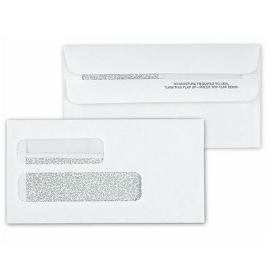 Dual-Window Envelopes - Confidential, Self-Sealing (Blank)