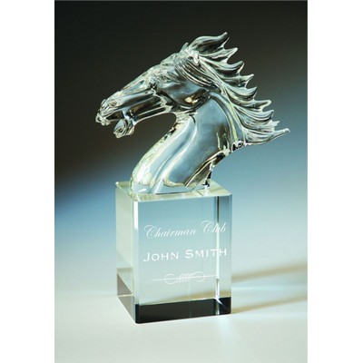 Dark Horse Optic Crystal Award (9½"x 13")