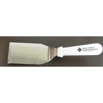 11" Solid Spatula Turner w/5" Squared Blade