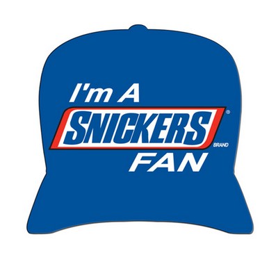 Baseball Cap Paper Window Sign (Approximately 8"x8")