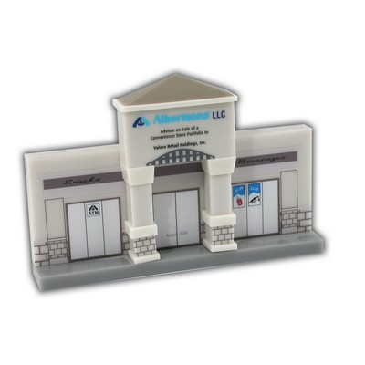 Building Lucite® Embedment Award (7" x 4 3/4" x 1 1/4")