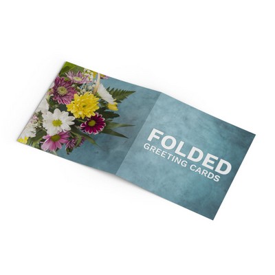Folded Greeting Cards - 8" x 6" (Folds to 4" x 6")