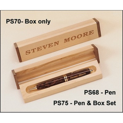 Box and pen set