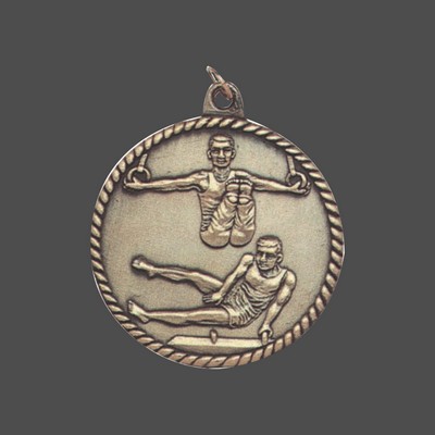 Bronze Men Gymnastics Medal (2")