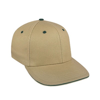Twill Hook & Loop Prostyle Hat w/Sandwich Visor
