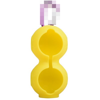 Soft Silicone Golf Ball Holder with Hook Clip