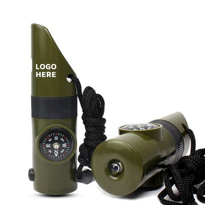 7" 1 Survival Whistle Tool