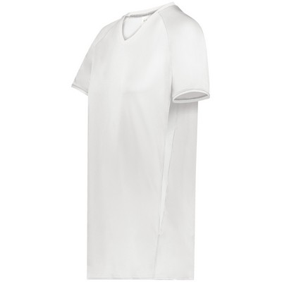 Augusta Sportswear Girls Cutter+ V-Neck Jersey