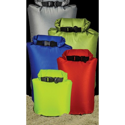 5-Pack Waterproof Dry Sack Set w/Gusseted Bottom