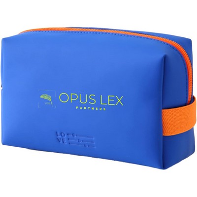 Makeup Bag Travel Cosmetic Bag , Zipper Pouch Makeup Organizer Bag PU Leather Waterproof Toiletry