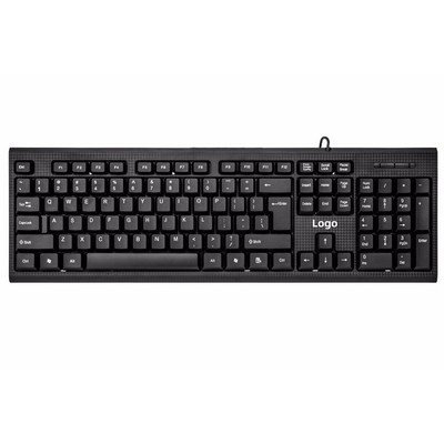 Standard Full-Size Wired USB Keyboard