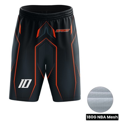 Unisex and Kids' Sublimation Basketball Standard-Length