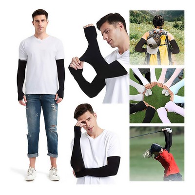 UV Protection Sports Cooler Arm Sleeves