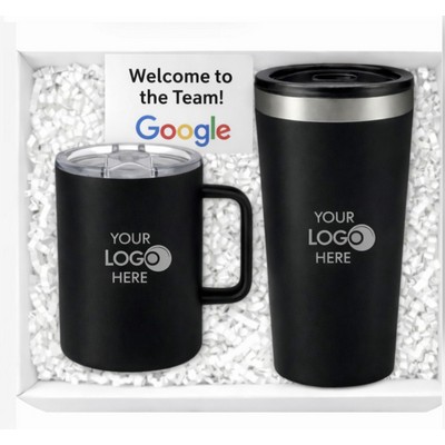 Insulated Mug & Tumbler Gift Set – Custom Logo Corporate Drinkware