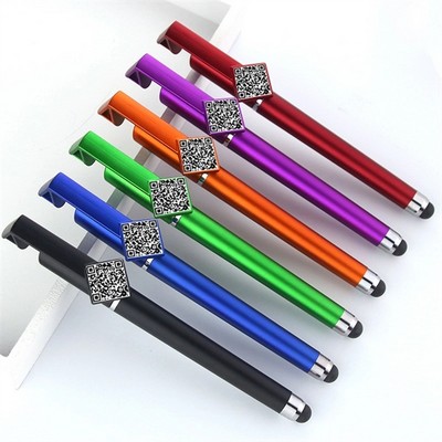 3" 1 QR Code Promotion Stylus Pen