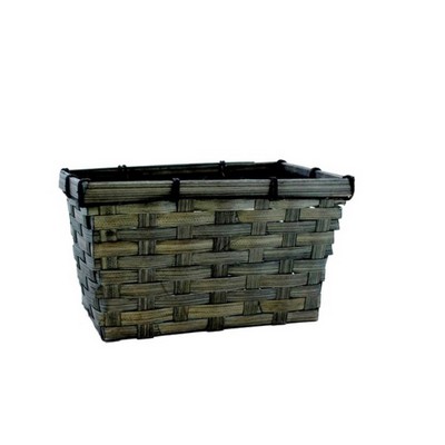 Black Bamboo 9" Basket EMPTY