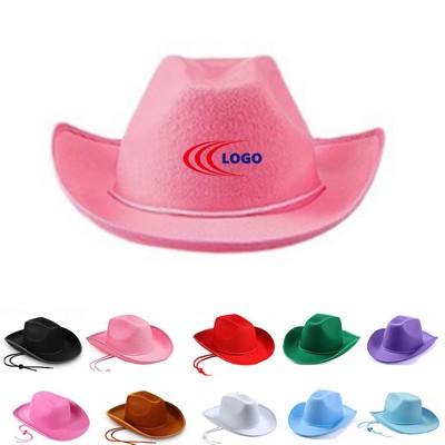 Western Suede Cowboy Hat