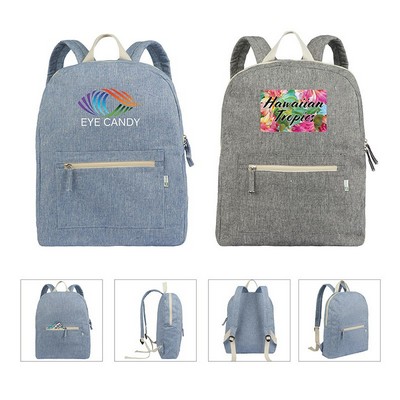 Renew III 10 oz. Recycled Cotton Backpack