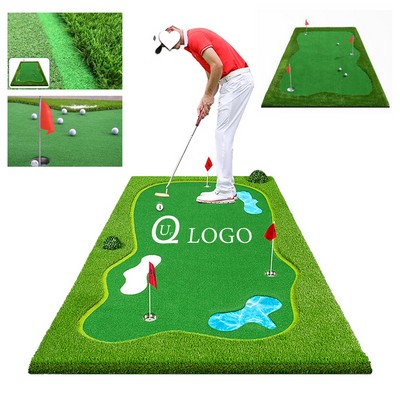 0.394" Thick Custom Indoor Putting Green
