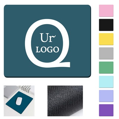 7.09 x 7.09 x 0.16" Solid Color Mouse Pad