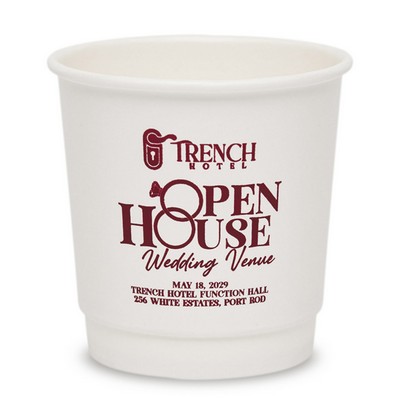 Custom 4 Oz Double Wall Paper Hot Cups