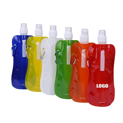 Foldable Water Pack with Carabiner