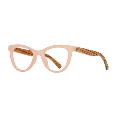 Sunny Milky Rose Reading Glasses w/Blue Light Filtering
