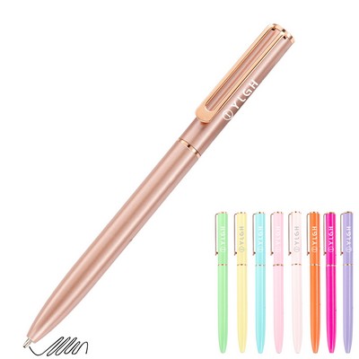 Elegant Metal Pen With Hollow Clip