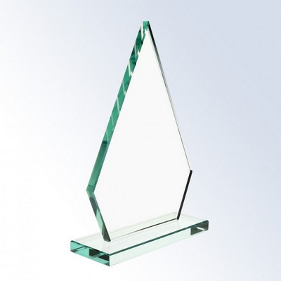 Small Jade Glass Peak Award - Unattached