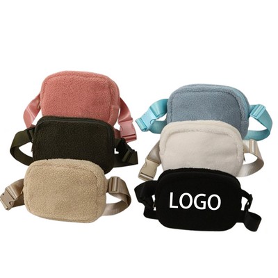 Fleece Cross body waistbag