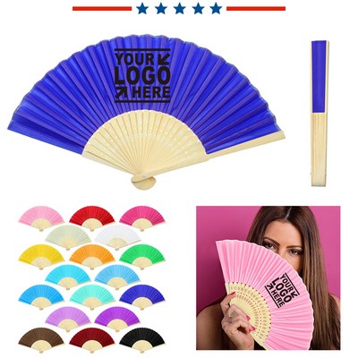 Folding Bamboo Hand Fan