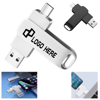 64 Gb 2" 1 Type-C And Usb Flash Driver
