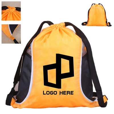 13.39X15.75" Terylene Drawstring Backpack