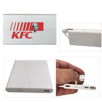 US Stock 4000mah Slim Credit Card Power Bank