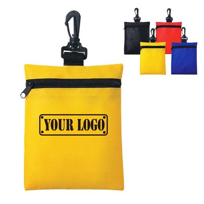 Non-Woven Zippered Pouch