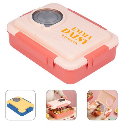 Stainless Steel Compartment Sealed Lunch Box