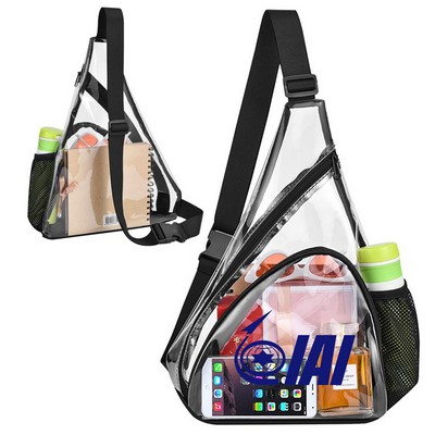 Clear PVC Sling Bag