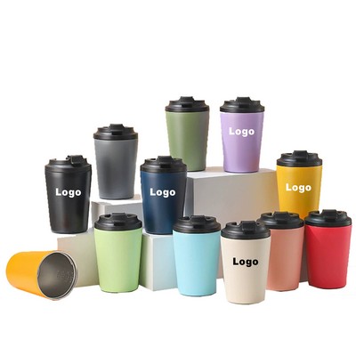 12oz Stainless Steel Double-layer Vacuum Insulated Coffee Cup Car Cup