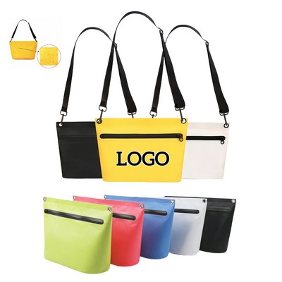 Durable 500D Pvc Zippered Pouch