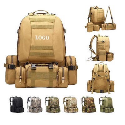 60 Litter Tactical Backpack with MOLLE System