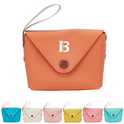 PU Candy color small coin purse