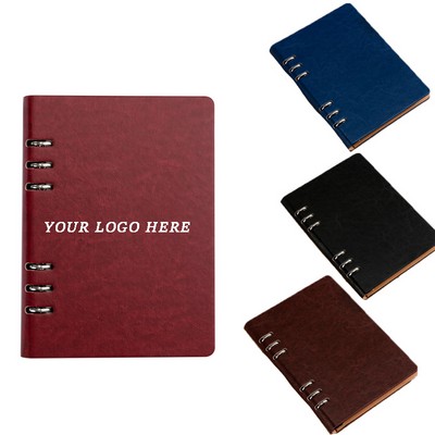 A5 Pu Leather Refillable Notebook