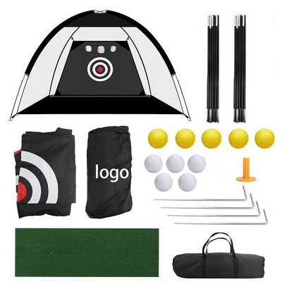 Indoor Golf Practice Net 3M - Portable Golf Training Kit