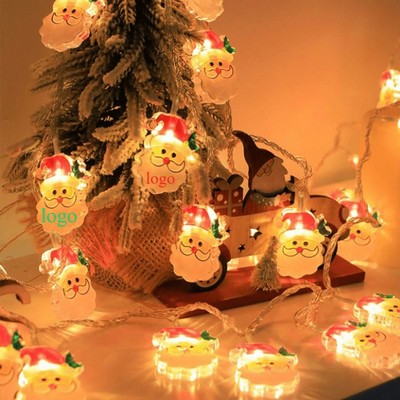 118" Santa Claus-Shaped Led Christmas Light String