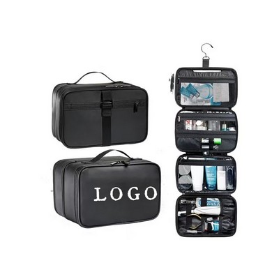 Multi-Compartment Hanging Toiletry Bag