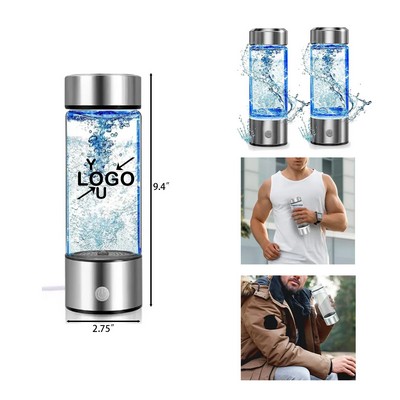 Hydrogen Water Bottle with USB Rechargeable Feature