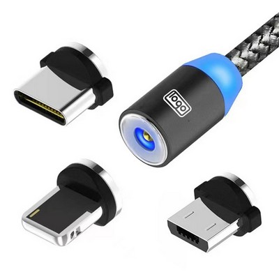 3" 1 Magnetic USB Charging Cable