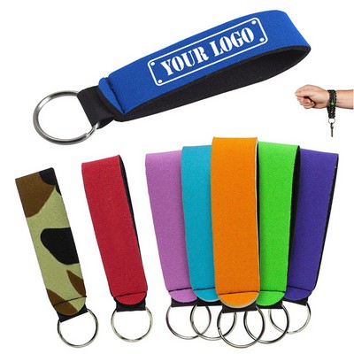 Neoprene Floating Keychain